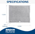 Broan-NuTone BPS1FA30 Aluminum QS1 Series Range Hoods, Kitchen Exhaust Grease Filter, 2 Count (Pack of 1), Grey, 2 Set...