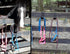 Aluminum Slip-on Fence Hooks, Fits 1-1/4 Inch to 1-5/8 Inch Thick Fences, 6" Long, Black...
