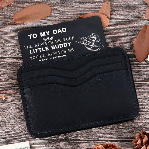 Son to My Dad Wallet Insert Card Valentine’s Day Gifs From Son For Dad Fathers Day Gifs Christmas Birthday Son To Step Dad from Little boy Kids I ...