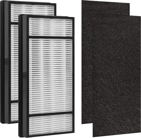 HRF-H1 HEPA Filter,Compatible with Honeywell HPA050, HPA060,HPA150, HPA160, HHT055 and HHT155 Air Purifier.Part # HRF-H1, HRF-H2 and H Filter,2-Pa...