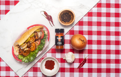 Garlic and Arbol Seasoning By Bravado Spice Gluten Free, Vegan, Low Carb Paleo All Natural 3 oz All Seasoning Bottle Award Winning Gourmet All Pur...