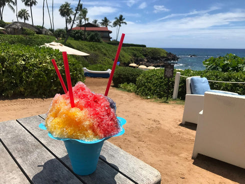 Hypothermias Shaved Ice and Snow Cone Syrup Unsweetened Flavor Concentrate - 4 Fl Oz - Makes 1 Gallon of Ready to Use Syrup - Cherry - Must Add Fi...