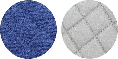 Cotton Pot Holders Cotton Made Machine Washable Heat Resistant Everyday Kitchen Basic Terry Pot Holder, Hot Pads, Trivet for Cooking and Baking Se...