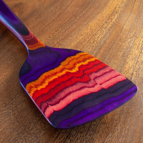 Baltique Waikiki Collection 12-1/2" Wooden Spatula, Safe for Nonstick...