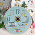 Myfelicity 3 Embroidery kit for Beginners, Beginner Embroidery Kit for Adults. Starter Kits to Learn 28 Different Stitches, Including Fabric with ...