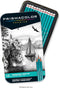 Prismacolor Premier Turquoise Graphite Sketching Pencils, Medium Leads, Adult Coloring, 12 Pack...