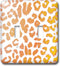 3dRose lsp_30856_2 Orange and Yellow Leopard Print Animal Prints Double Toggle Switch...