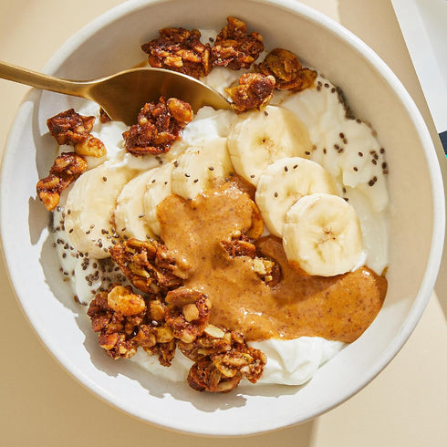 Purely Elizabeth Vanilla Almond Butter Keto Granola, Made with Nuts and Seeds, Grain-Free, Gluten-Free, Non-GMO (8oz Bag)...