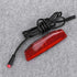 E?Bike Tailight, Bike LED Warning Light LED Riding Equipment Waterproof Connector Ebike Tail Light Ebike Tail Light E Bike Tail Light 2 Pin Red...