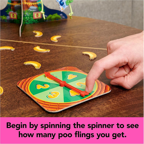 Monkey See Monkey Poo Game for Kids with Banana-Scented Fake Poop, Fun Games | Sensory Toys | Family Games | Funny Gifts, for Preschoolers Ages 4+...