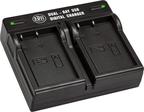 EN-EL5 Dual Rapid Battery Charger for Nikon Coolpix P80 P90 P100 P500 P510 P520 P530 Digital Camera...