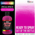 U.S. Art Supply Ready to Spray Neon Magenta Special Effects Acrylic Airbrush Paint - 8oz Bottle, Professional Grade Non-Toxic Water-Based Colors f...
