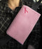 The Breast & Chest Buddy - Seatbelt Cushion for Mastectomy and Breast Reconstruction Sites - Solid Pink with Breast Cancer Ribbon...