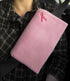The Breast & Chest Buddy - Seatbelt Cushion for Mastectomy and Breast Reconstruction Sites - Solid Pink with Breast Cancer Ribbon...