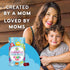 NUTRAMIN Kids Mood Boost Vitamin Gummy: The Yummy and Calm Magnesium Citrate Supplement for Children with Ashwagandha & Vitamin B Complex Anti-Str...