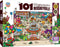 Masterpieces 100 Piece Family Jigsaw Puzzle for Kids - 101 Things to Spot in Hersheyville - 14"x19"...