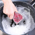 Cast Iron Scrubber, Skillet Chainmail Scrubber for Cast Iron Pan - Chain Mail Scrubber Cast Iron Sponge - Metal Scrubber Cast Iron Skillet Cleaner...