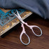 3.6 inch Small Precision Scissors, Sewing scissors with leather sheath cover,Small Stainless Steel craft tools,sewing supplies,Needlework Threadin...