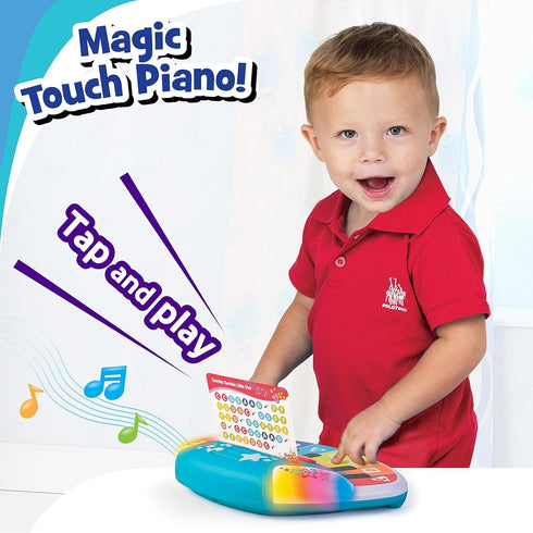 Magic Touch Baby Piano, Toddler Music Toy, Infant Touch Sensor Musical Piano Instrument, Switch between Piano and Xylophone, Kids Gifts for 9 12 1...