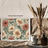 Posterizer 1 pcs- Beautiful, big ,wild red and white flowers-Floral Botanical Art- Gift for Men Women Entrepreneur Teens-Decor for Home & Office- ...