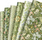 JarThenaAMCS 12 Sheets William Morris Floral Wrapping Paper -Not Roll- Greenery Gift Wrap Paper Decorative Art Paper Folded Flat for DIY Crafts Bi...