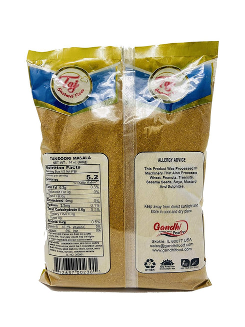 TAJ Tandoori Masala (Indian Spice Blend), 16-Ounce...