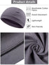 Syhood 6 Pieces Men Skull Caps Cotton Beanies Sleep Hats Multifunctional Helmet Liner Cap for Men and Women...