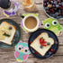 Fsnjcz 10 Pcs Owl Shaped Diamond Painting Coasters Kits with Holder DIY Owl Diamond Painting Coasters Kits Owl Diamond Painting Coasters for Begin...