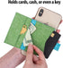 | Stick On Cell Phone Wallet and Card Holder for Phone Case | iPhone Compatible(Blue Green)...