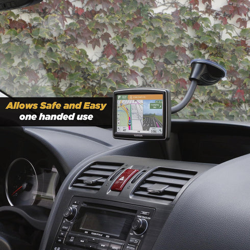Scosche MAGWDM MagicMount Flex Neck Suction Cup Car Phone Mount for Dashboard/Windshield, 360° Adjustable Magnetic Head, Universal Cell Phone Hold...
