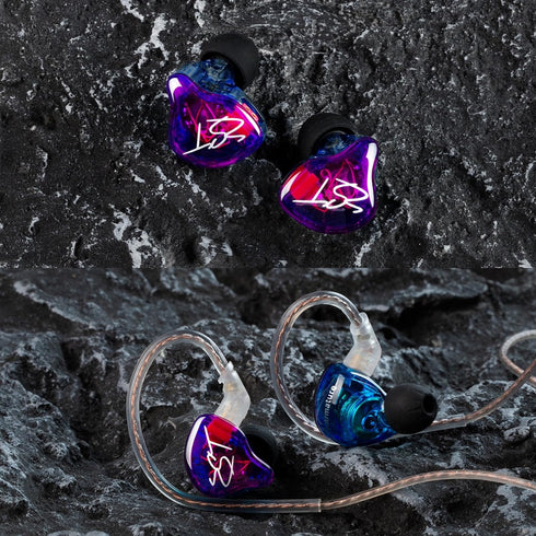 YINYOO Easy KZ ZST Colorful Hybrid Banlance Armature with Dynamic in-Ear Earphone 1BA+1DD HiFi Headset KZ in Ear Monitors Headphones Wired Earbuds...