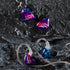 YINYOO Easy KZ ZST Colorful Hybrid Banlance Armature with Dynamic in-Ear Earphone 1BA+1DD HiFi Headset KZ in Ear Monitors Headphones Wired Earbuds...