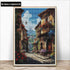 Kaliosy 5D Diamond Art Painting Kits for Adult European Town by Number Kits, Paint with Diamonds Art Landscape DIY Full Drill, Crystal Craft Cross...