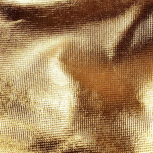 Coatings Foil Lame Knit 59inch Wide Metallic Fabric Covering Plants by The Yard(1Yard Gold)...