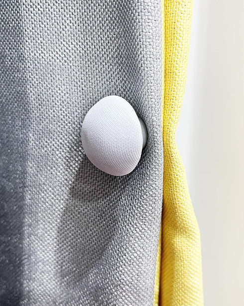 Duvet Pin Duvet Clips 16 Sets,Duvet Button Fasteners with Soft Fabric Material for Quilt, Cushions, Curtains(White)...