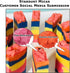 Pigment Powder Cosmetic Grade Colorant for Makeup, Soap Making, Epoxy Resin, DIY Crafting Projects, Bright True Colors Stable Mica Batch Consisten...