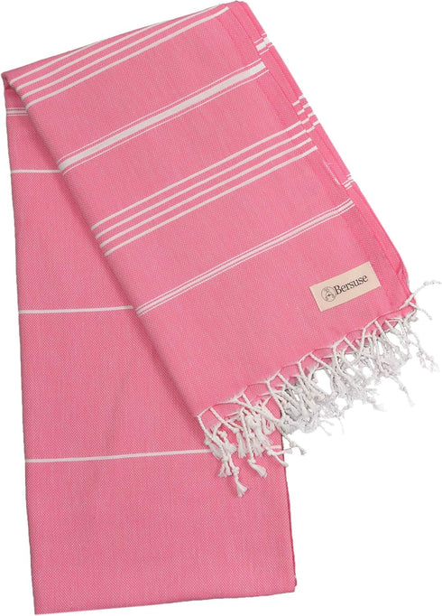 Bersuse Beach Towels Peshtemal Turkish Towels Anatolia Collection Premium Turkish Beach Towel, 100% Cotton, Large, Quick-Dry, Sand-Free, Lightweig...