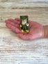 Miniature Frog Garden Statue - 2" Tall - Mini Outdoor Accessory Figurine for Fairy Garden...