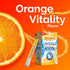 Emergen-C Crystals, On-The-Go Immune Support Supplement with Vitamin C, B Vitamins, Zinc and Manganese, Orange Vitality - 56 Stick Packs...