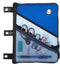 Case It Tablet Binder Accessory, Padded Tablet with 3 Steel Grommets, fits Any Standard 3 Ring Letter Size Binder,Mesh Pocket on Front, Zipper Clo...