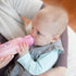 Dr. Brown’s Natural Flow® Anti-Colic Options+™ Narrow Baby Bottles, 8 oz/250ml, with Level 1 Slow Flow Nipple, 4 Pack, Pink/Clear...