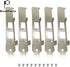 BestParts 5pcs New Full Height Bracket for Intel E10G42BTDA X520-DA2 E10G42BFSR X520-SR2 X520-LR2 X710-DA2 JL82599ES E33052-003...
