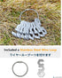 NACETURE Aluminum Alloy Rope Tensioner Camping Tent Guyline Cord Adjuster Camping of Gear for Camping, Hiking, Backpacking Ultralight Tent Stakes ...