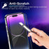 Phone Case: with 5-in-1 Combo Clear TPU PC Hard Magnetic Cover and 9H Tempered Glass Camera Lens Screen Protector - Ultimate Protection and Style ...