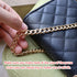 HEEHEE 51.2" (130cm) Purse Chain Strap, Sturdy Flat Iron Replacement Chain with Buckles, Comfortable Shoulder Crossbody Strap for Handbags, Upscal...