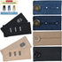 Button Extender for Pants Waist Extenders for Pants for Men and Women (6-Piece Multiple Styles) Adjustable Jeans Button Extender – Black Metal Hoo...