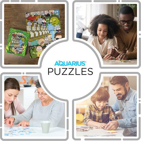 AQUARIUS - Rick and Morty 500 Piece Jigsaw Puzzle...