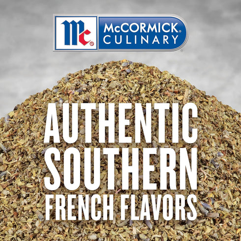 McCormick Culinary Herbes de Provence, 6 oz - One 6 Ounce Container of Herbes de Provence Seasoning, Blend of Rosemary, Thyme, Sage, Lavender and ...