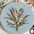 Myfelicity Embroidery kit for adults and beginners, includes 3 floral pattern fabrics, 3 embroidery hoops, embroidery floss and other tools....