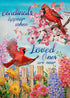 Home Decorative Cardinal Appear When Loved Ones are Near Spring Garden Flag, Summer Bird Porch Yard Flower Outside Decoration Inspirational Memori...